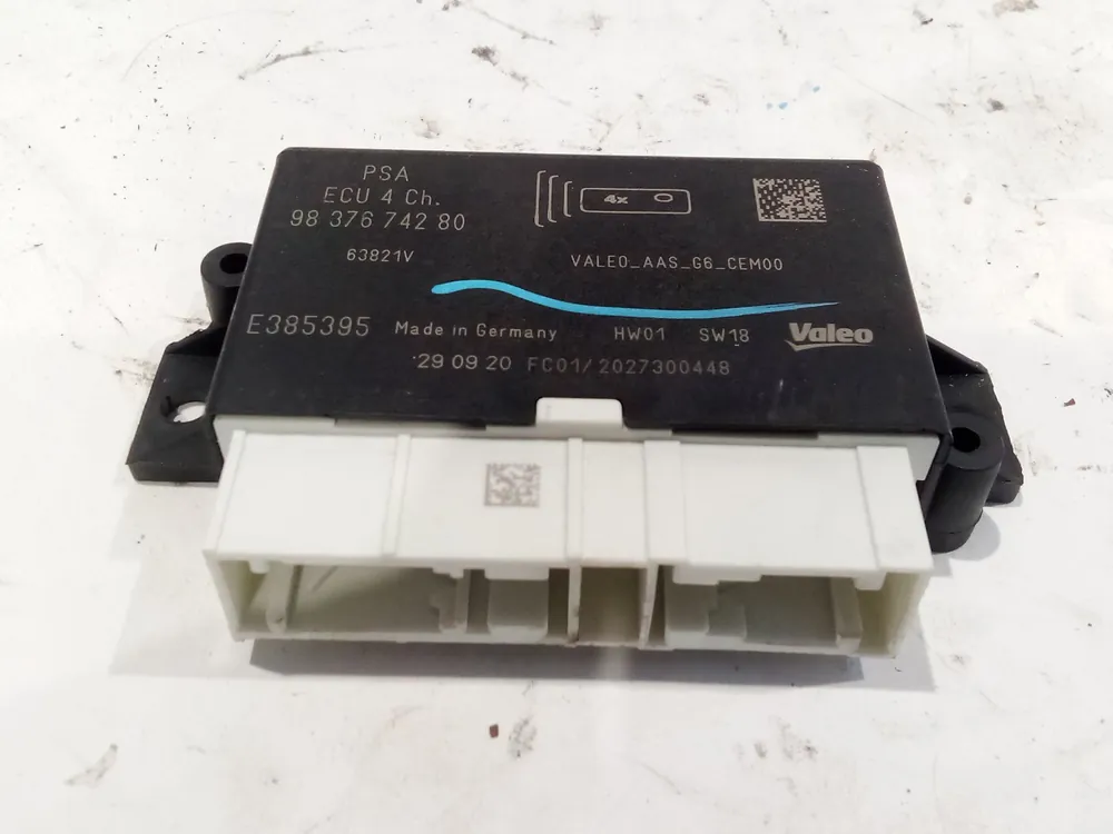 MODULO ELECTRONICO PEUGEOT 208 II (UB_ UP_ UW_ UJ_) 1.2 PURETECH 100 - 9837674280 Solo Hoy