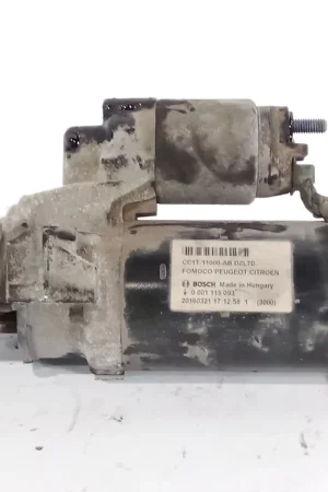 MOTOR ARRANQUE PEUGEOT BOXER FURGÓN 2.2 HDI 130 - 0001115093 Envío Exprés