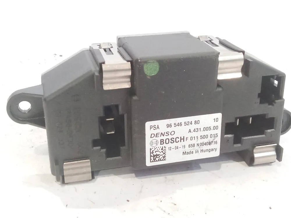 Compra Hoy RESISTENCIA CALEFACCION FIAT SCUDO AUTOBÚS (270_ 272_) 2.0 D MULTIJET - 9654652480