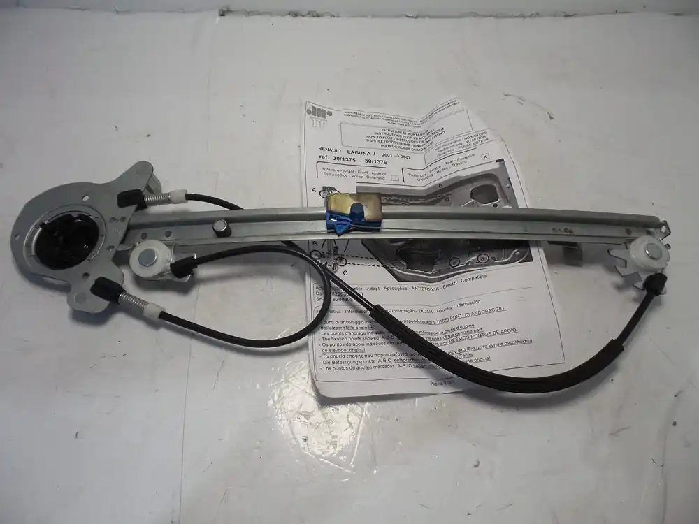 MANETA ELEVALUNAS TRASERO DERECHO RENAULT LAGUNA II - 106193723 Oferta Especial