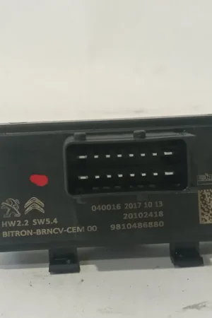 MODULO CALEFACCION DS DS 7 CROSSBACK (J4_ JR_ JC_) 2.0 BLUEHDI 180 (JJEHZR) - 9810486880 Últimas Unidades