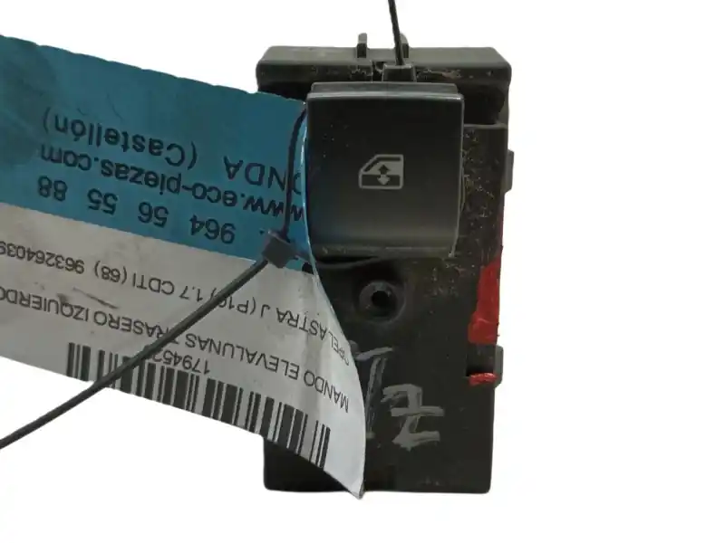 Precio Reducido MANDO ELEVALUNAS TRASERO IZQUIERDO 13301888 211410
