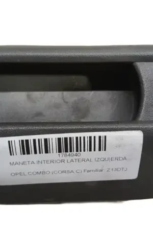 Pedido Al Por Mayor MANETA INTERIOR LATERAL IZQUIERDA 13117660 9186705