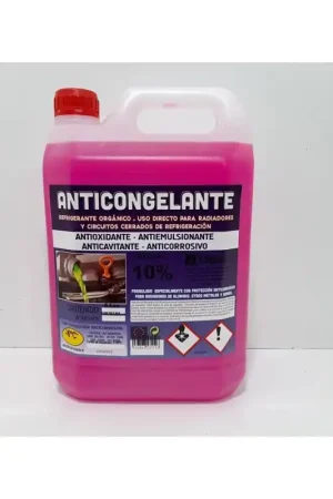 HERRAMIENTAS ANTICONGELANTE 5L 10% ROSA TEQUINA Súper Precio