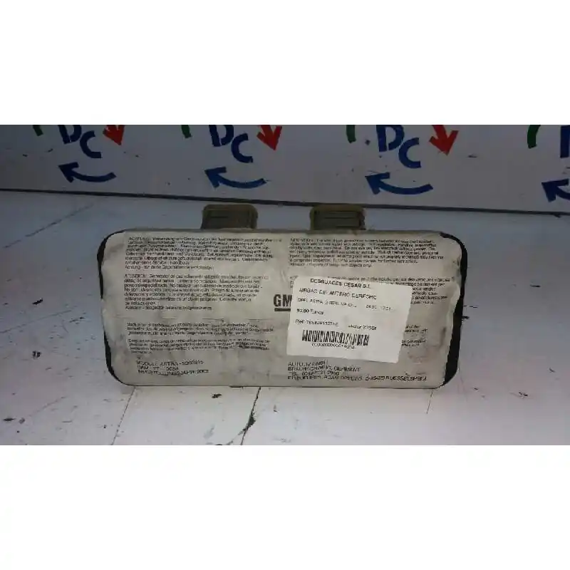 Envío Internacional AIRBAG DELANTERO DERECHO 765126112996