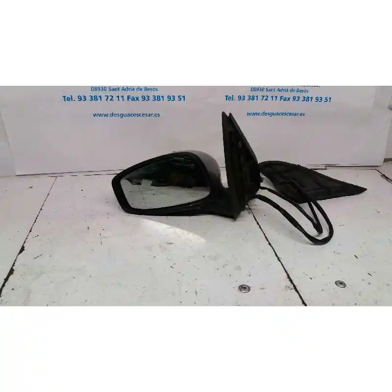 Artesanal RETROVISOR IZQUIERDO ELECTRICO PLATA
