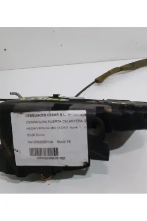 Máxima Calidad CERRADURA PUERTA DELANTERA IZQUIERDA BR5S59310A 10 PINES