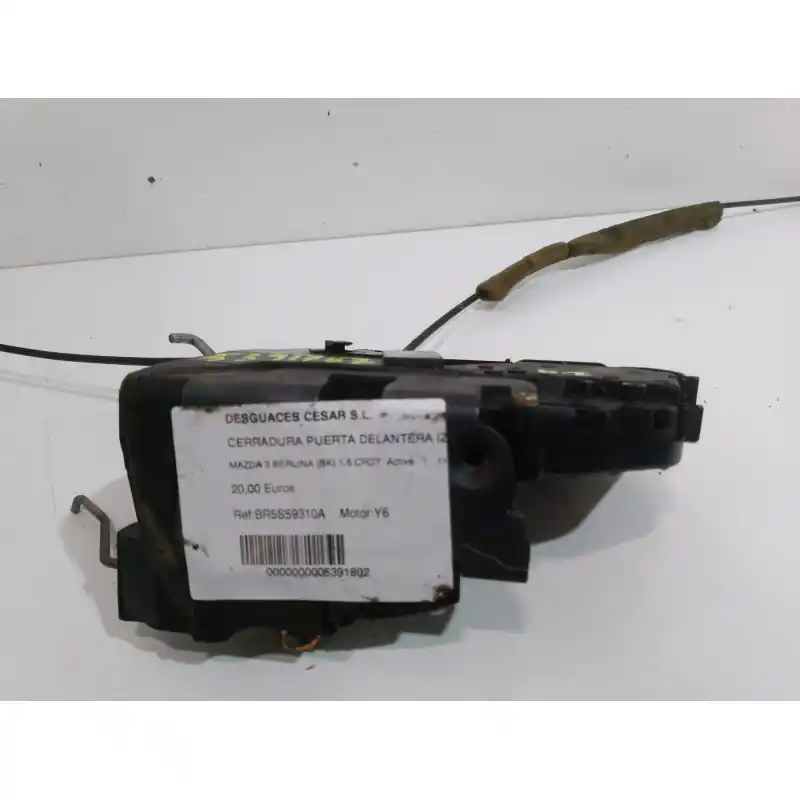 Máxima Calidad CERRADURA PUERTA DELANTERA IZQUIERDA BR5S59310A 10 PINES