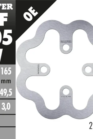 Promoción Exclusiva DISCO FRENO GALFER DF805W FIXED WAVE