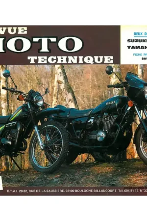 MANUAL REVUE MOTO TECHNIQUE SUZUKI TS125, YAMAHA XS1100 Garantía Incluida