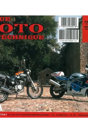 Promoción Exclusiva MANUAL REVUE MOTO TECHNIQUE CAGIVA 125 ROADSTER, SUZUKI GSX-R750