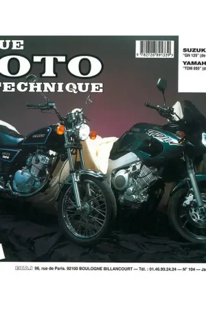 Ordena Ya MANUAL REVUE MOTO TECHNIQUE SUZUKI GN125, YAMAHA TDM850
