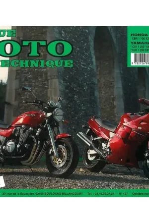 MANUAL REVUE MOTO TECHNIQUE HONDA CBR1100XX, YAMAHA XJR1200 Precio Bajo