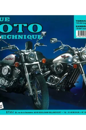 A Buen Precio MANUAL REVUE MOTO TECHNIQUE YAMAHA XVS650 DRAG STAR, KAWASAKI VN800