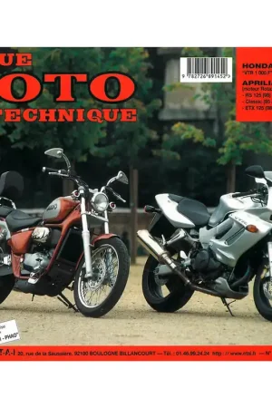 Directo De Fábrica MANUAL REVUE MOTO TECHNIQUE HONDA VTR1000F, APRILIA RS125/ETX125