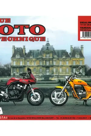 MANUAL REVUE MOTO TECHNIQUE DAELIM VT125, YAMAHA FZS600 FAZER Novedad