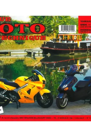 MANUAL REVUE MOTO TECHNIQUE YAMAHA YP125R MAJESTY, HONDA VFR800FI De Moda