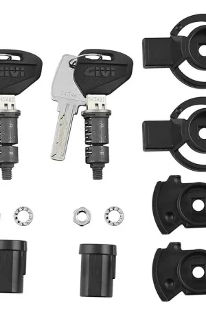 KIT 2 CERRADURAS BAÚL GIVI SL102 SECURITY LOCK Original