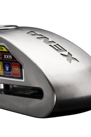 CANDADO DISCO XENA XX15 INOX CON ALARMA Mejor Calidad
