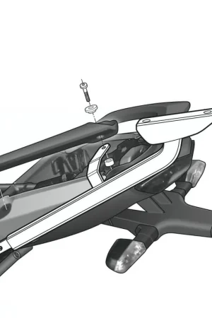 SOPORTE BAÚL SHAD KAWASAKI VERSYS 650 2010-2014 Más Vendido