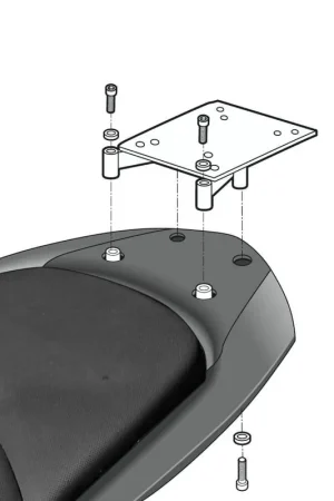 Oferta Limitada SOPORTE BAÚL SHAD YAMAHA MAJESTY 400