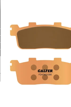 PASTILLAS FRENO GALFER FD474 G1380 SINTERIZADAS SCOOTER Hecho A Mano