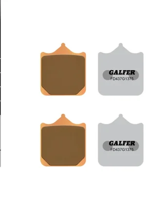 Novedad PASTILLAS FRENO GALFER FD437 G1375 SINTERIZADAS SPORT