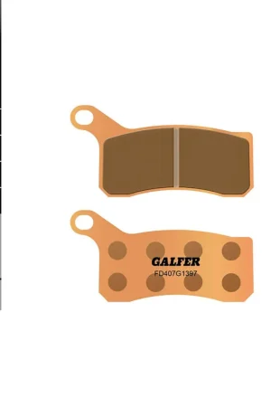 PASTILLAS FRENO GALFER FD407 G1397 SINTERIZADAS ATV Tendencia
