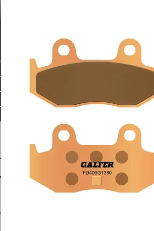 Entrega Rápida PASTILLAS FRENO GALFER FD400 G1380 SINTERIZADAS SCOOTER