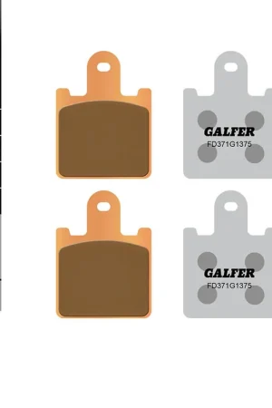 Oferta Flash PASTILLAS FRENO GALFER FD371 G1375 SINTERIZADAS SPORT