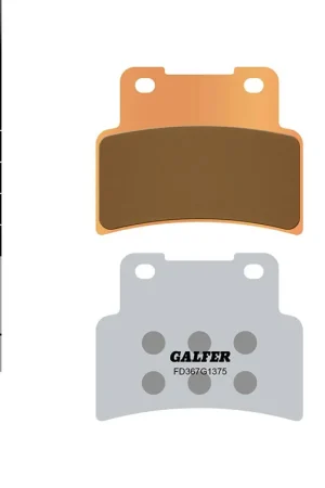 Oferta De Temporada PASTILLAS FRENO GALFER FD367 G1375 SINTERIZADAS SPORT