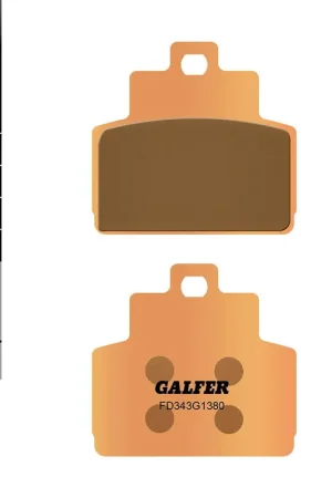 PASTILLAS FRENO GALFER FD343 G1380 SINTERIZADAS SCOOTER Envío Inmediato