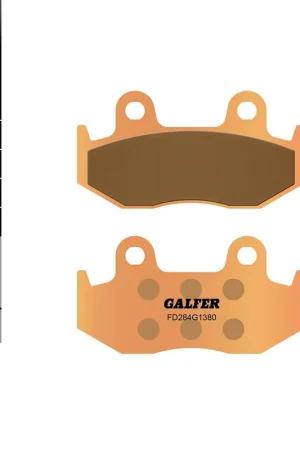 Envío Gratis PASTILLAS FRENO GALFER FD284 G1380 SINTERIZADAS SCOOTER