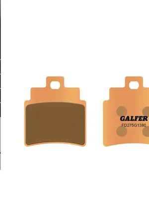 PASTILLAS FRENO GALFER FD275 G1380 SINTERIZADAS SCOOTER Promoción Exclusiva
