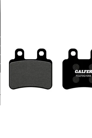 Certificado PASTILLAS FRENO GALFER FD270 G1054 SEMI METAL
