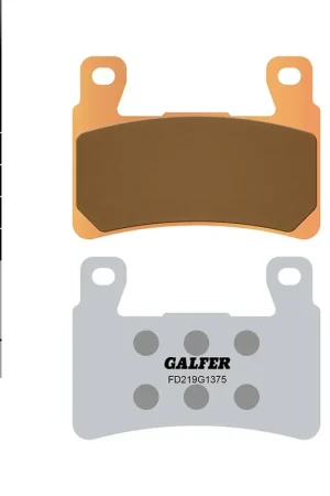 Oferta Limitada PASTILLAS FRENO GALFER FD219 G1375 SINTERIZADAS SPORT