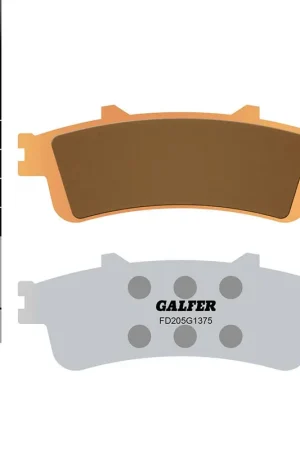 PASTILLAS FRENO GALFER FD205 G1375 SINTERIZADAS SPORT Devolución Gratuita