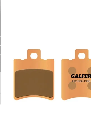 Directo De Fábrica PASTILLAS FRENO GALFER FD153 G1380 SINTERIZADAS SCOOTER
