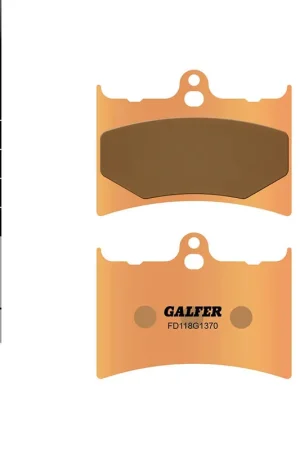 Última Oportunidad PASTILLAS FRENO GALFER FD118 G1370 SINTERIZADAS STREET