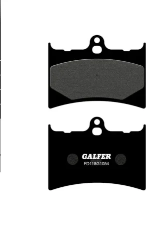 PASTILLAS FRENO GALFER FD118 G1054 SEMI METAL Marca Reconocida