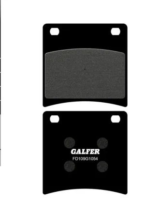 PASTILLAS FRENO GALFER FD109 G1054 SEMI METAL Últimas Unidades
