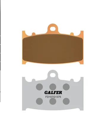 PASTILLAS FRENO GALFER FD107 G1375 SINTERIZADAS SPORT Promoción