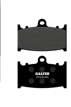 Disponible Ahora PASTILLAS FRENO GALFER FD107 G1054 SEMI METAL