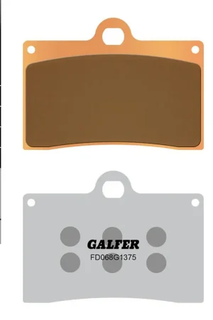 PASTILLAS FRENO GALFER FD068 G1375 SINTERIZADAS SPORT Últimas Unidades