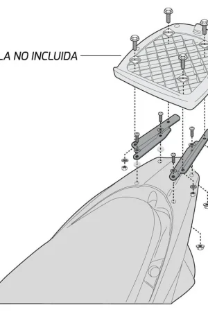 Compra Ahora SOPORTE BAÚL GIVI SR1153 MONOLOCK HONDA VISION