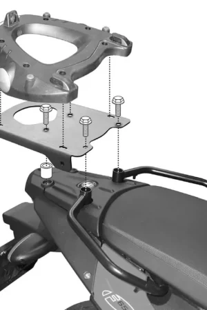 SOPORTE BAÚL GIVI E194 MONOKEY BMW F 650 GS, F 800 GS Disponible Ahora