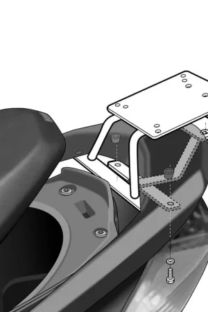 Hecho A Mano SOPORTE BAÚL SHAD YAMAHA CYGNUS X 125