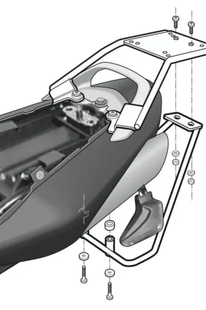 Oferta Limitada SOPORTE BAÚL SHAD SUZUKI GSR600