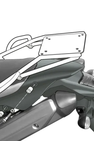 SOPORTE BAÚL SHAD YAMAHA XT660 Económico