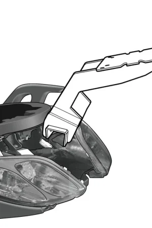 Envío Gratis SOPORTE BAÚL SHAD YAMAHA X-MAX 125/250 2010-2013